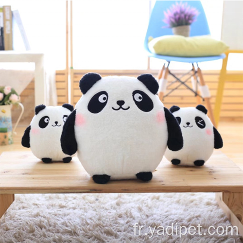 Jouets en peluche de dessin animé de panda pour des enfants